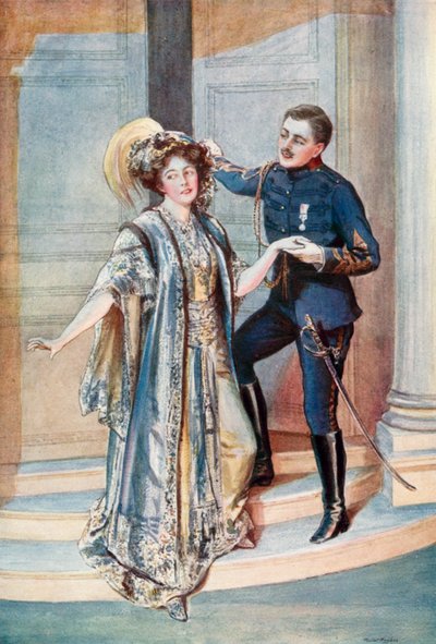 The Merry Widow: Natalie and Jolidon by Talbot Hughes